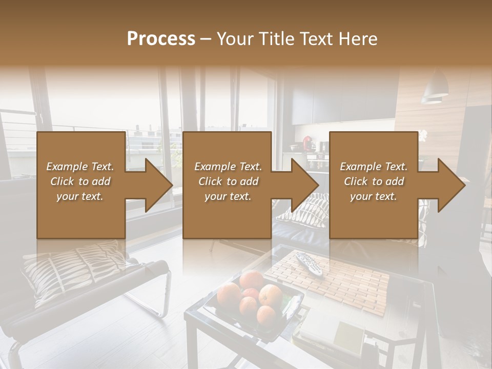 Relax Table Decorate PowerPoint Template