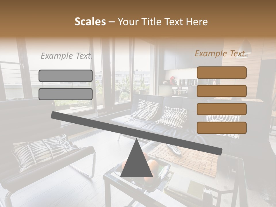 Relax Table Decorate PowerPoint Template