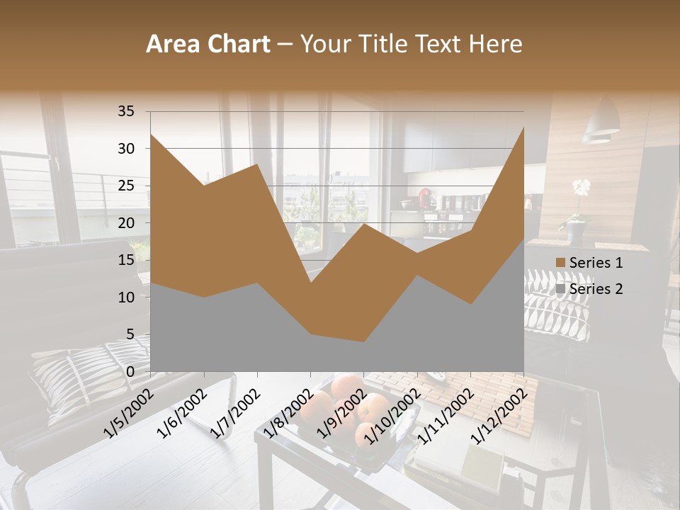 Relax Table Decorate PowerPoint Template