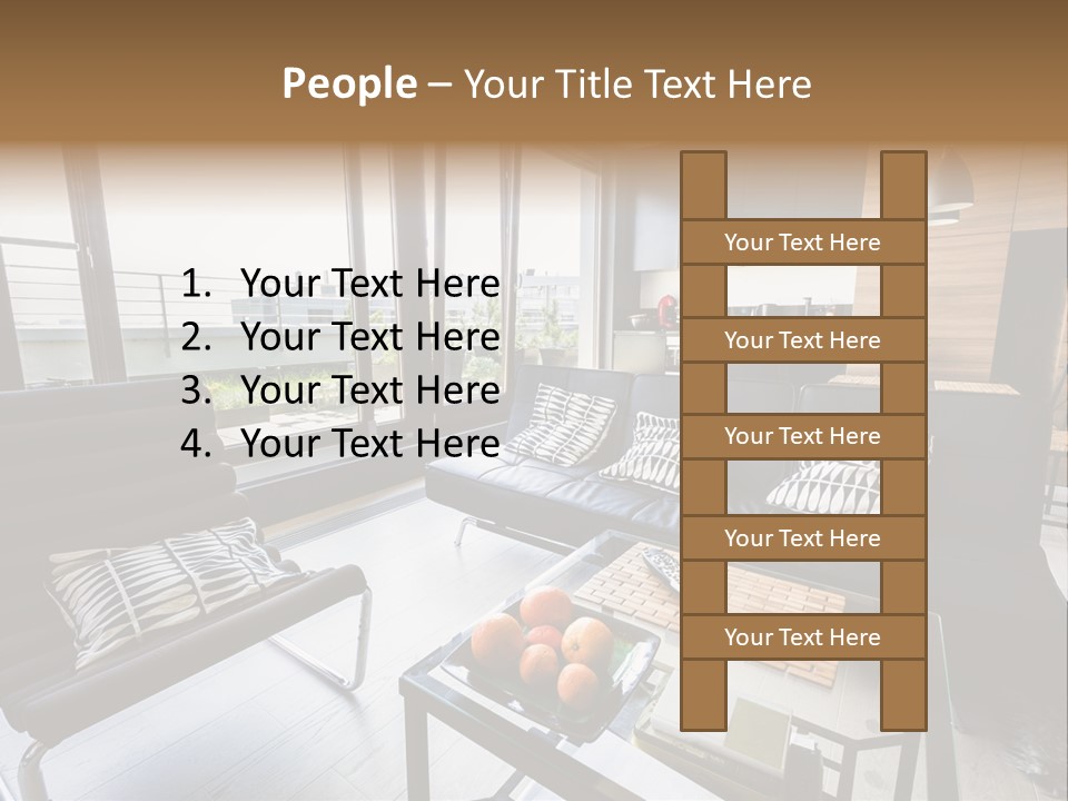 Relax Table Decorate PowerPoint Template