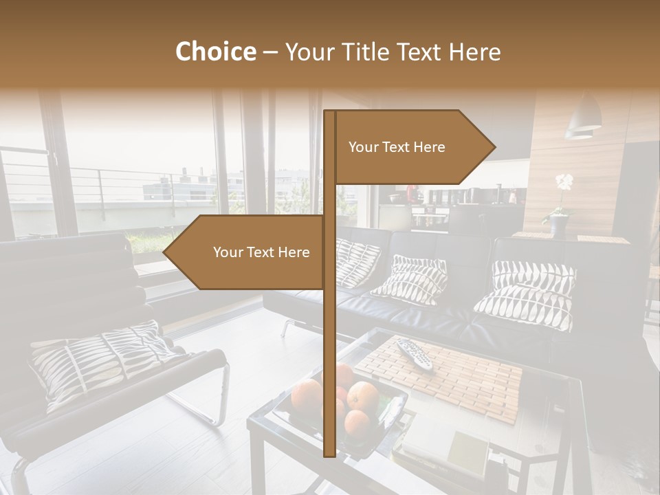 Relax Table Decorate PowerPoint Template