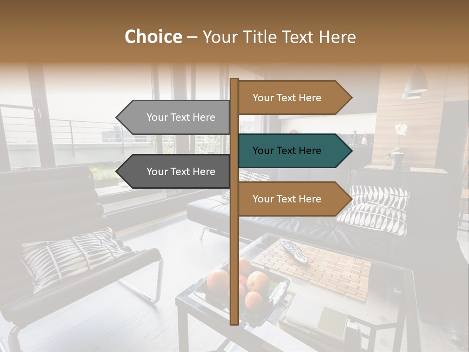 Relax Table Decorate PowerPoint Template