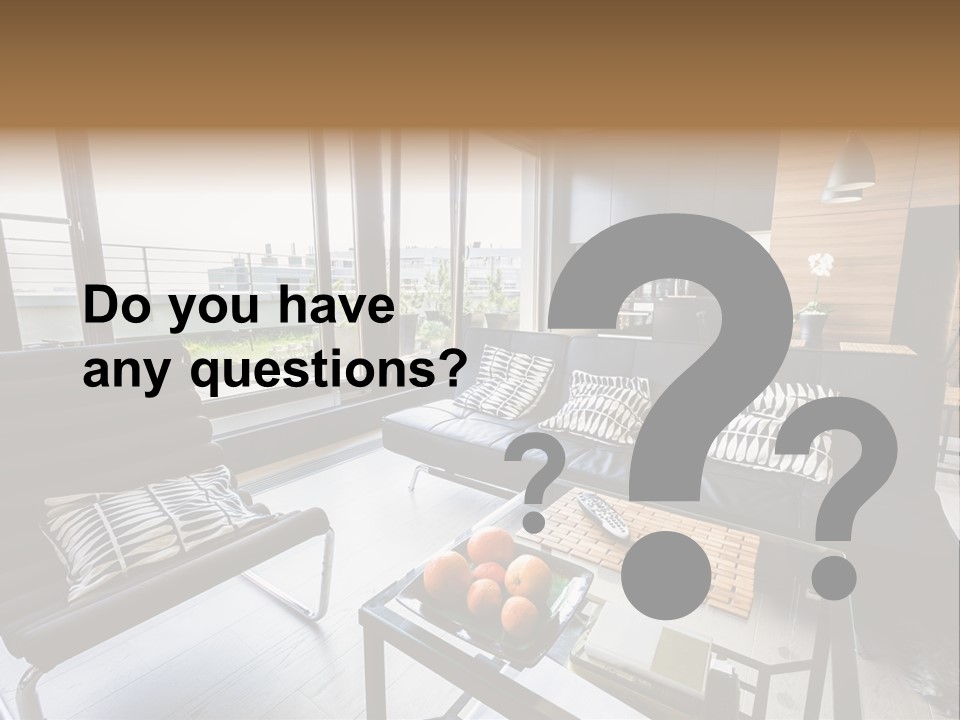 Relax Table Decorate PowerPoint Template