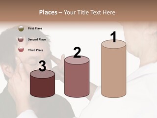 Eye Disease Finger Treat Acupressure PowerPoint Template