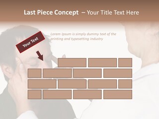 Eye Disease Finger Treat Acupressure PowerPoint Template
