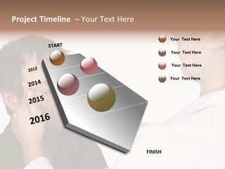Eye Disease Finger Treat Acupressure PowerPoint Template