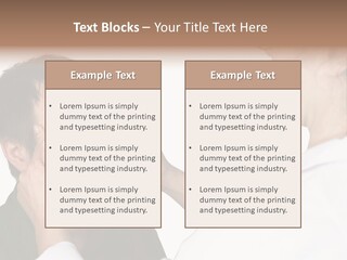 Eye Disease Finger Treat Acupressure PowerPoint Template