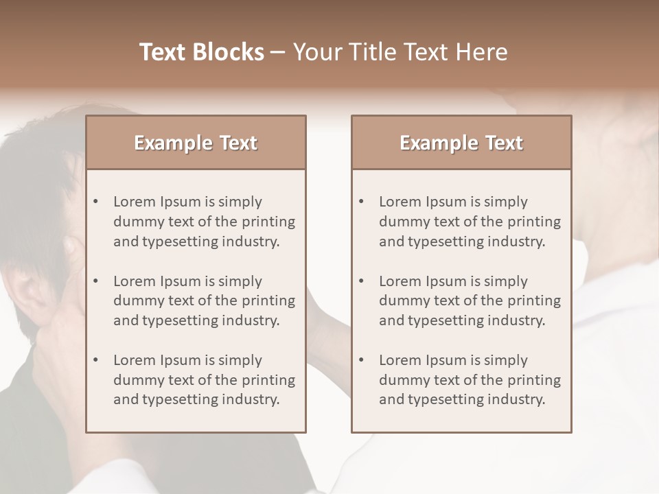 Eye Disease Finger Treat Acupressure PowerPoint Template
