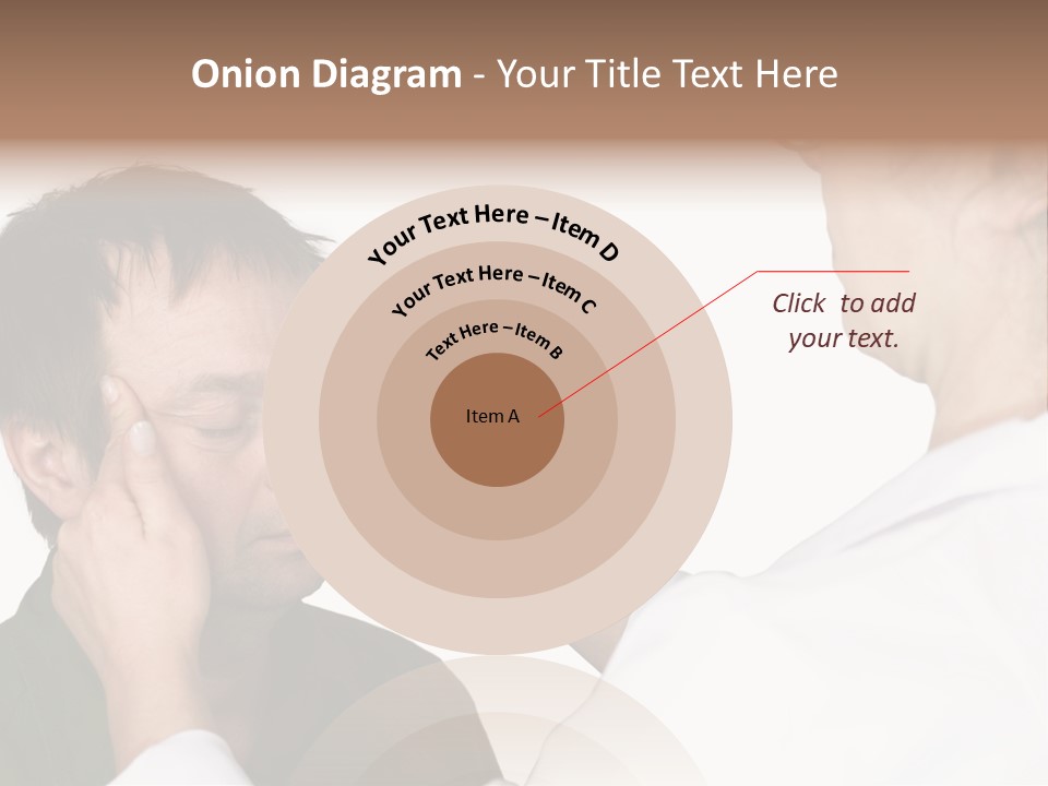 Eye Disease Finger Treat Acupressure PowerPoint Template