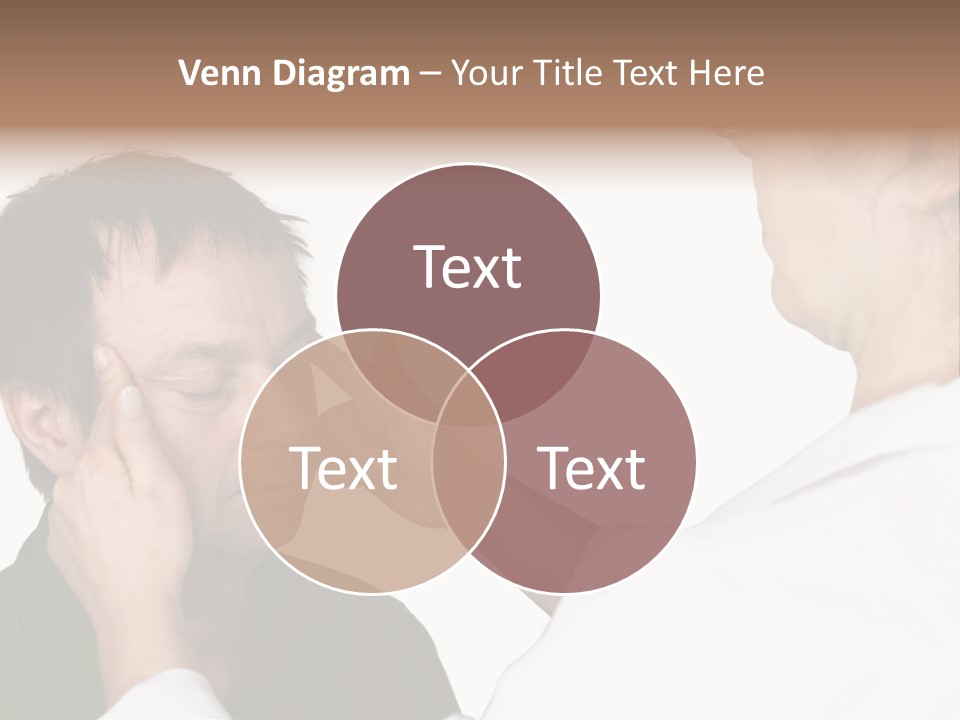 Eye Disease Finger Treat Acupressure PowerPoint Template