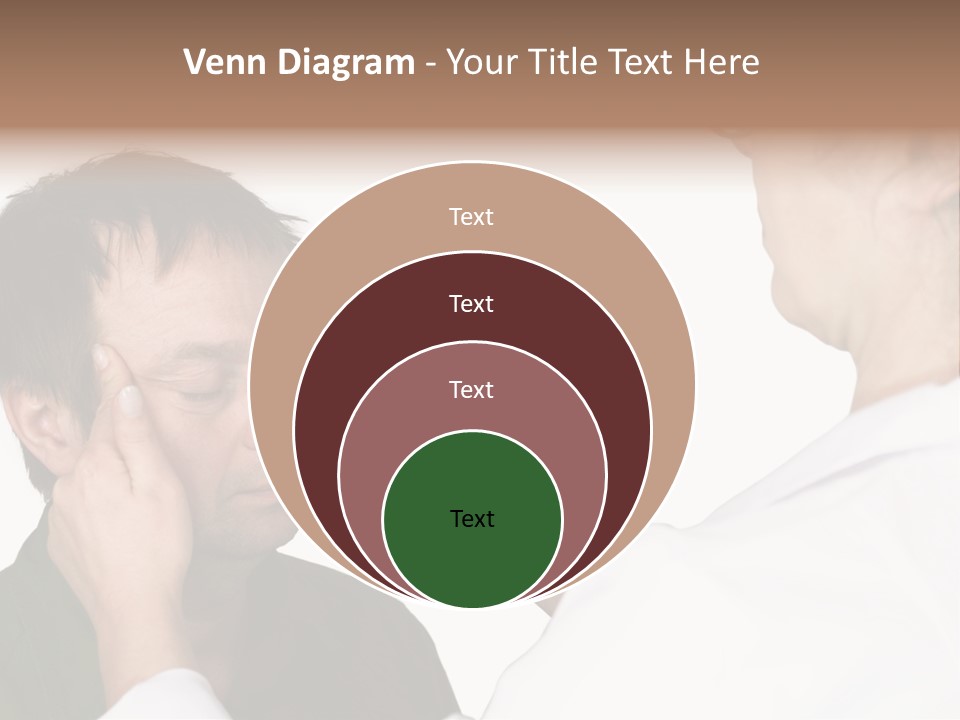 Eye Disease Finger Treat Acupressure PowerPoint Template
