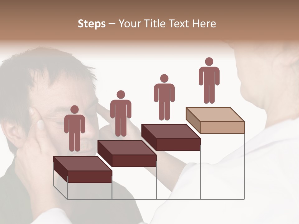 Eye Disease Finger Treat Acupressure PowerPoint Template