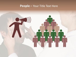 Eye Disease Finger Treat Acupressure PowerPoint Template