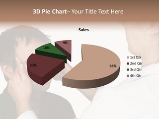 Eye Disease Finger Treat Acupressure PowerPoint Template