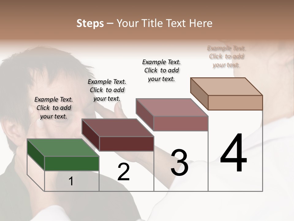 Eye Disease Finger Treat Acupressure PowerPoint Template