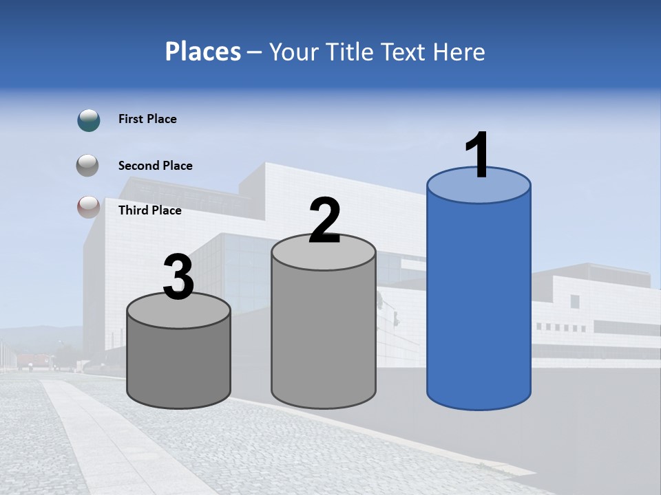 Company Commerce Glass PowerPoint Template