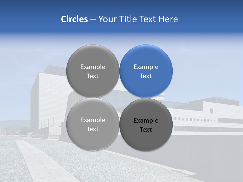 Company Commerce Glass PowerPoint Template