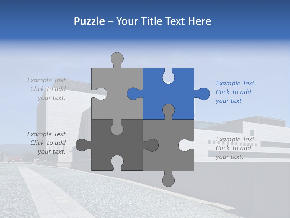 Company Commerce Glass PowerPoint Template