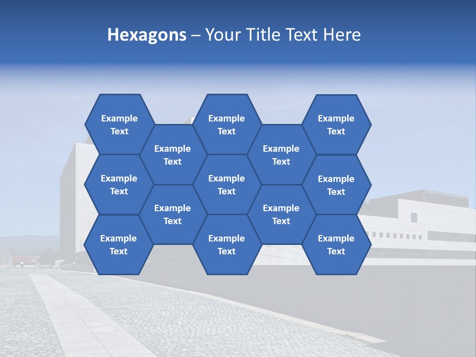 Company Commerce Glass PowerPoint Template