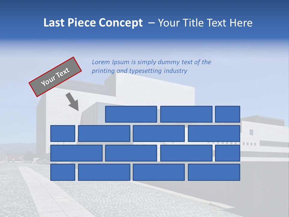 Company Commerce Glass PowerPoint Template
