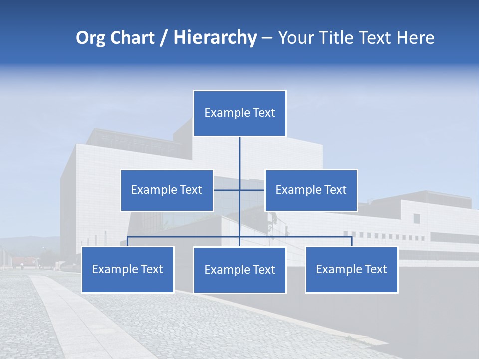 Company Commerce Glass PowerPoint Template