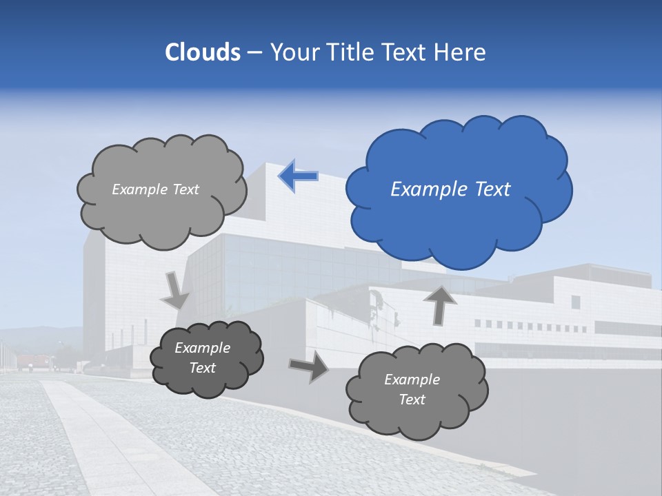 Company Commerce Glass PowerPoint Template