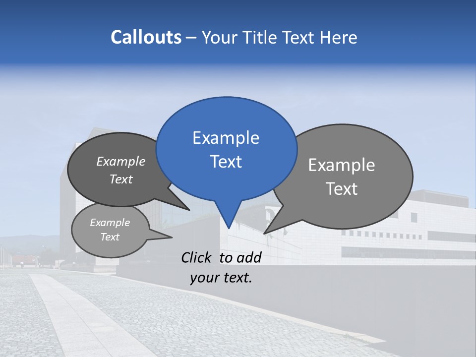 Company Commerce Glass PowerPoint Template