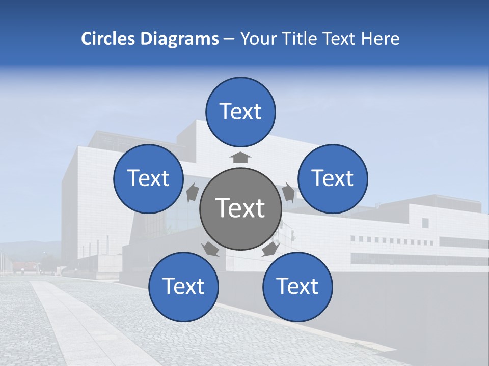 Company Commerce Glass PowerPoint Template