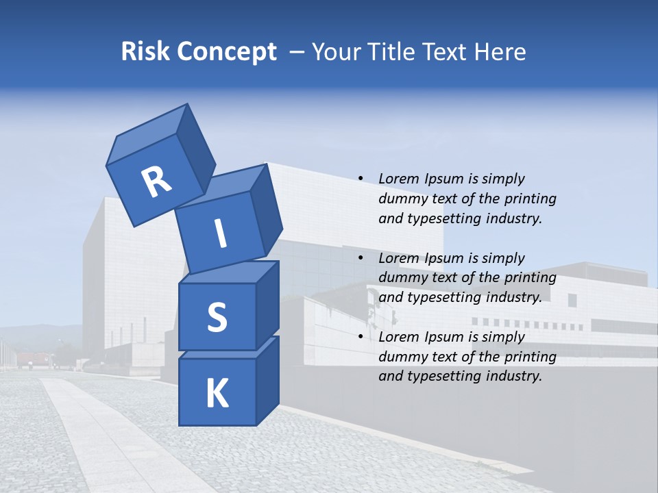 Company Commerce Glass PowerPoint Template