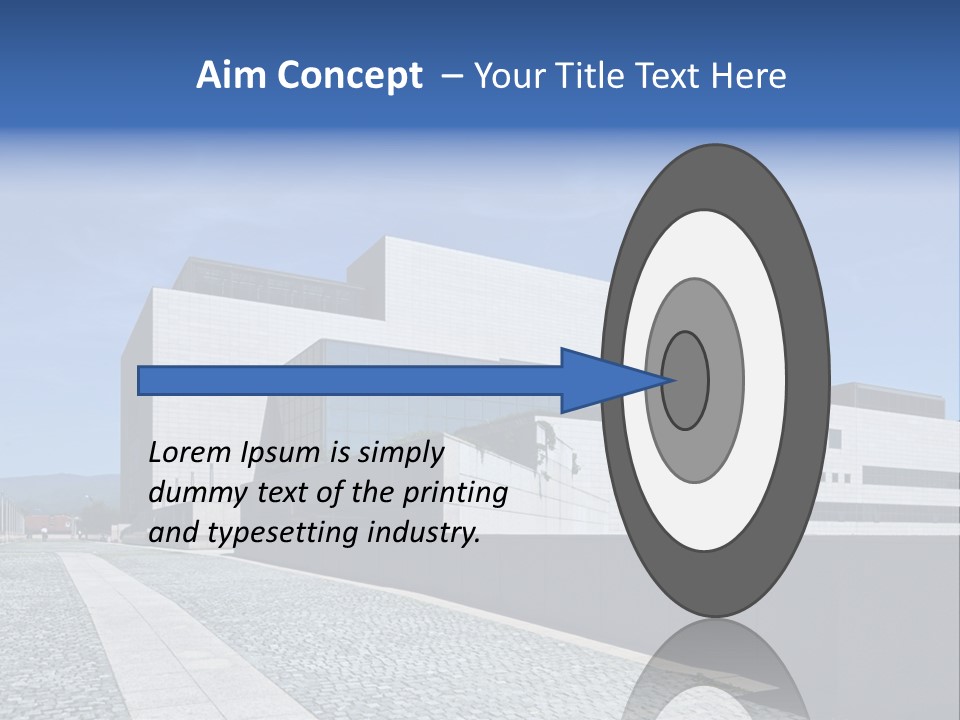 Company Commerce Glass PowerPoint Template