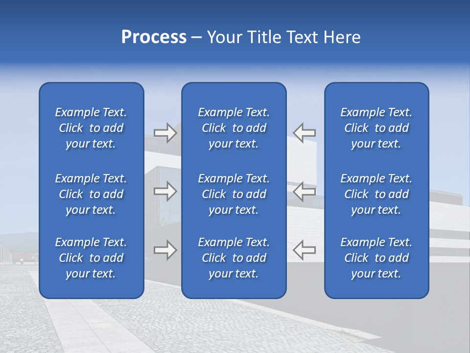Company Commerce Glass PowerPoint Template