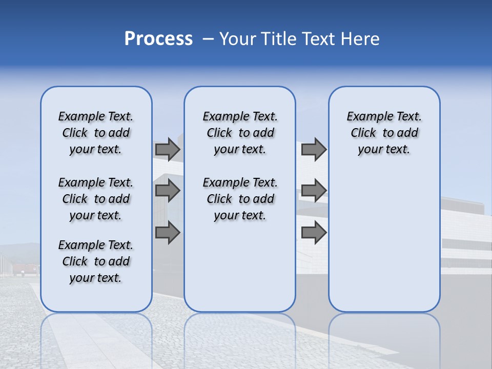Company Commerce Glass PowerPoint Template