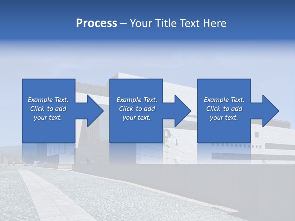 Company Commerce Glass PowerPoint Template