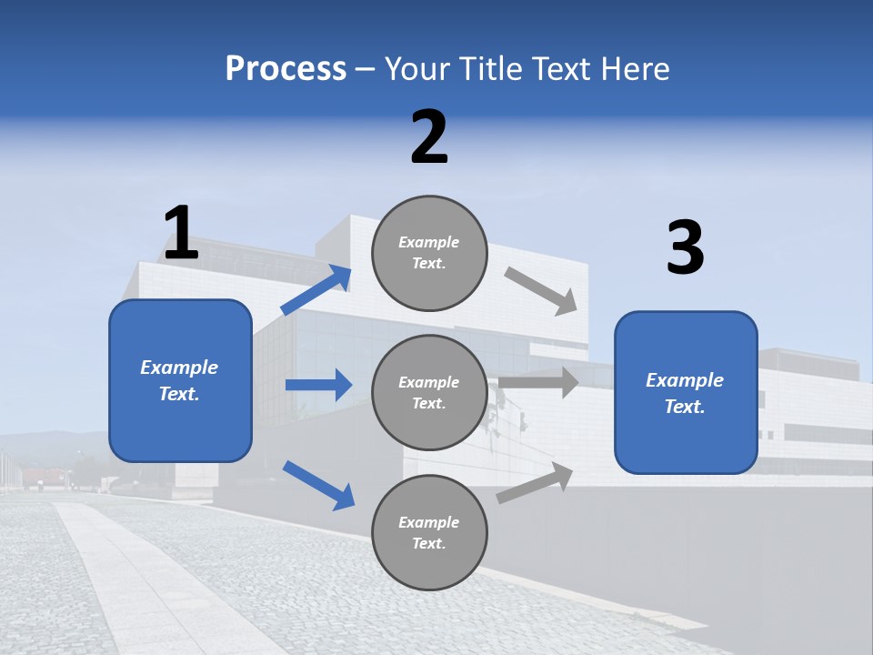 Company Commerce Glass PowerPoint Template
