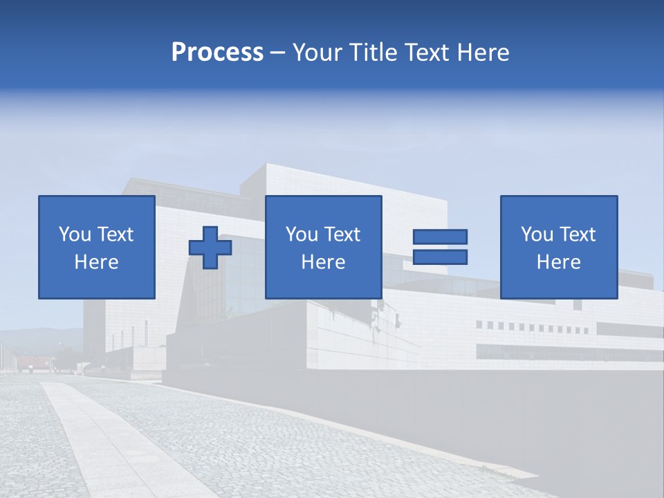 Company Commerce Glass PowerPoint Template
