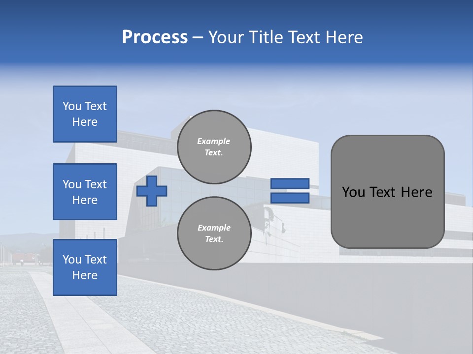 Company Commerce Glass PowerPoint Template