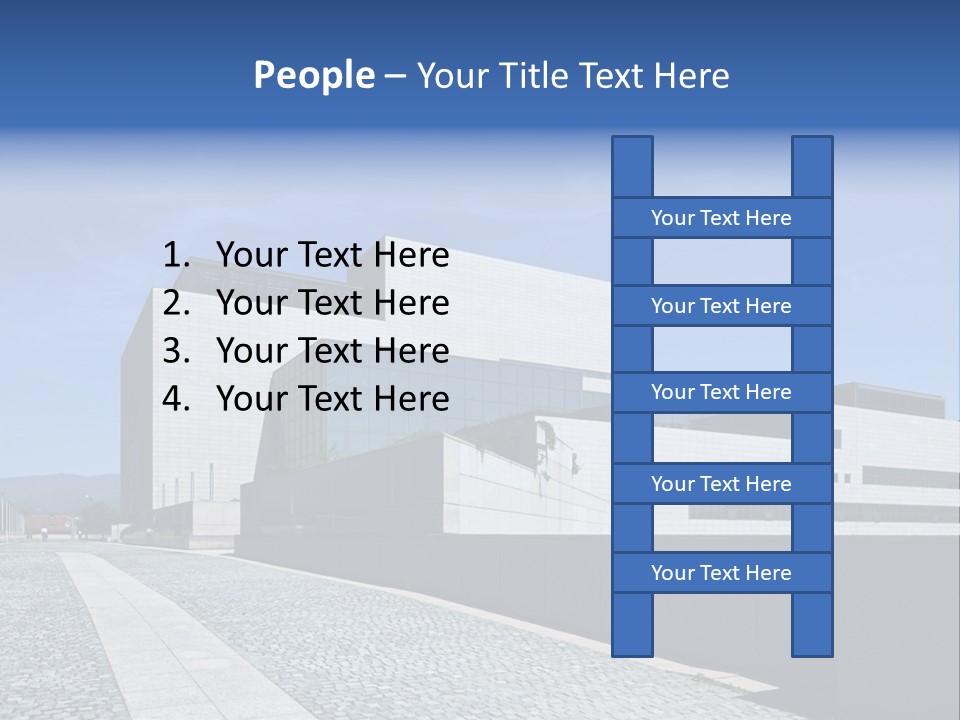 Company Commerce Glass PowerPoint Template