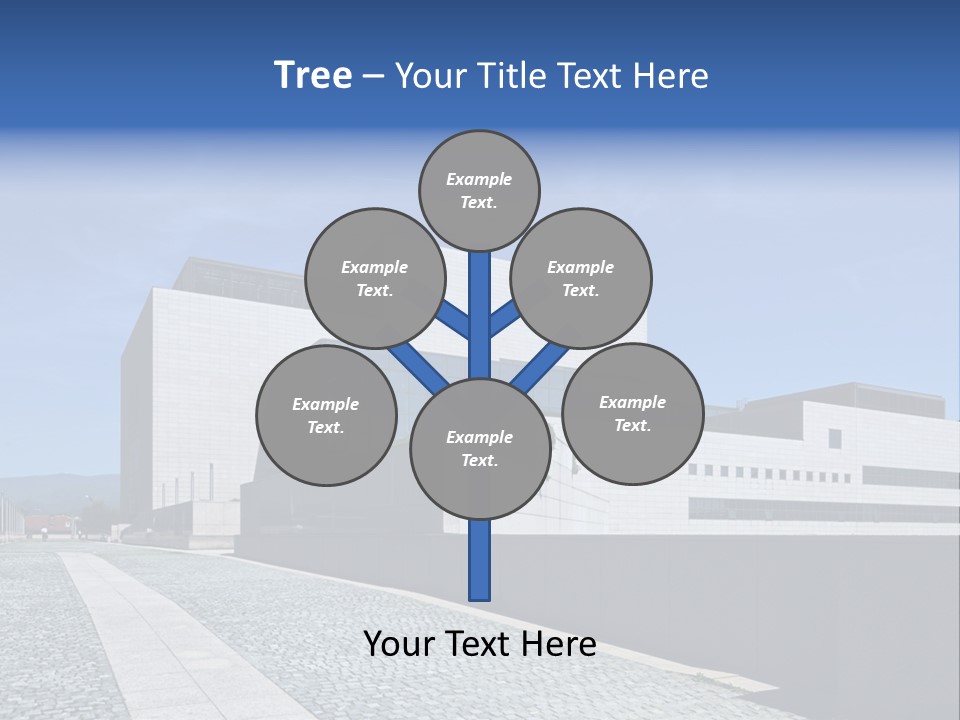 Company Commerce Glass PowerPoint Template