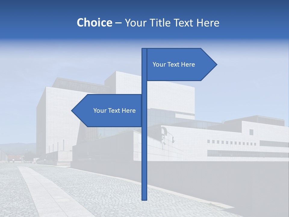 Company Commerce Glass PowerPoint Template