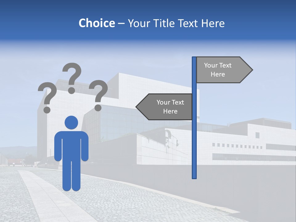 Company Commerce Glass PowerPoint Template