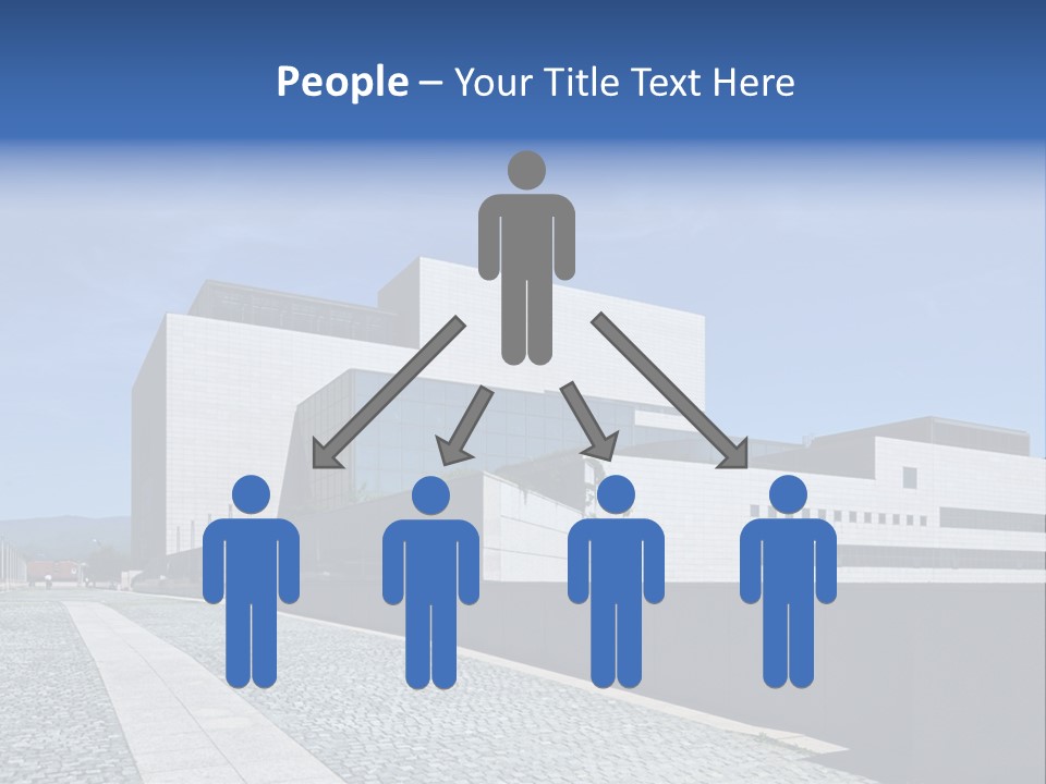 Company Commerce Glass PowerPoint Template