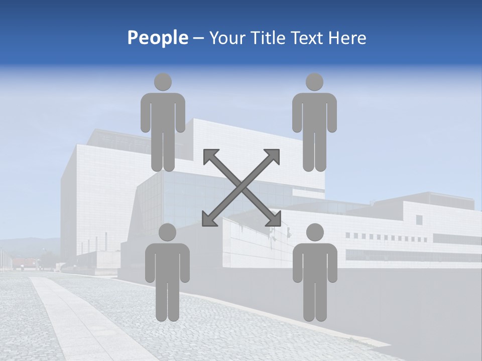 Company Commerce Glass PowerPoint Template