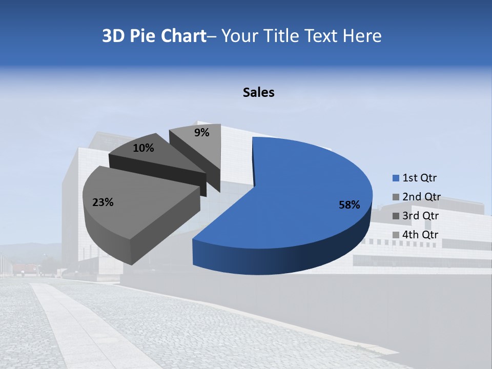 Company Commerce Glass PowerPoint Template