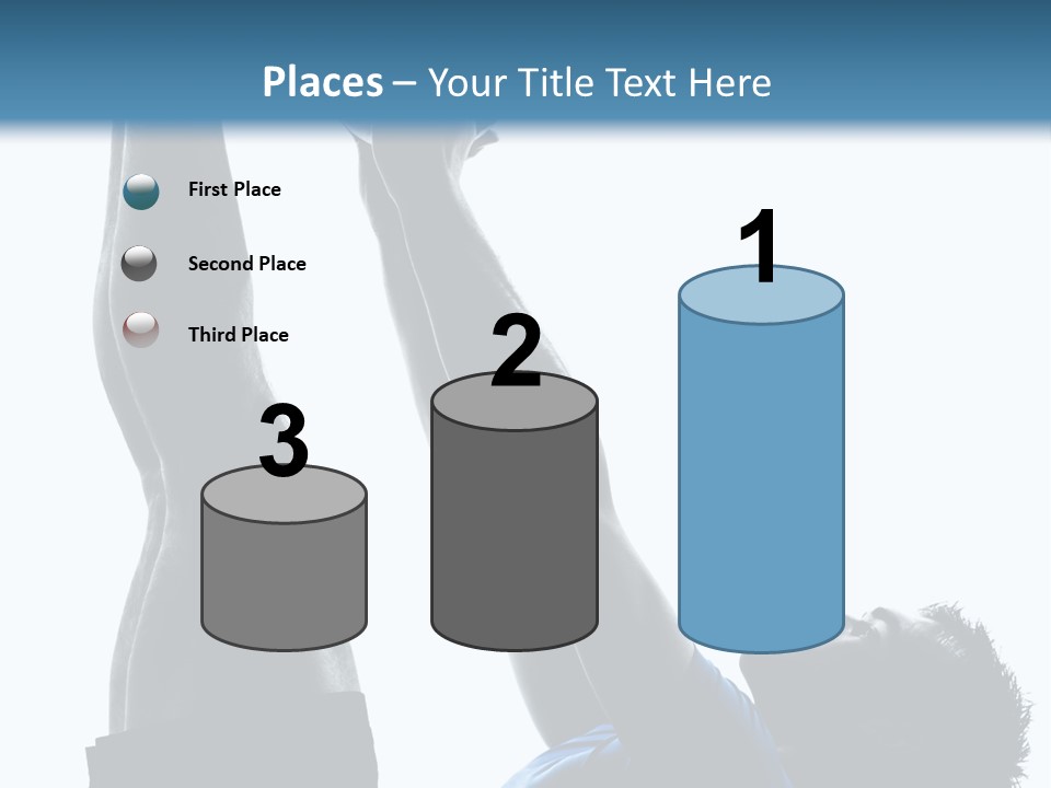 Profile Lying On Back White Background PowerPoint Template