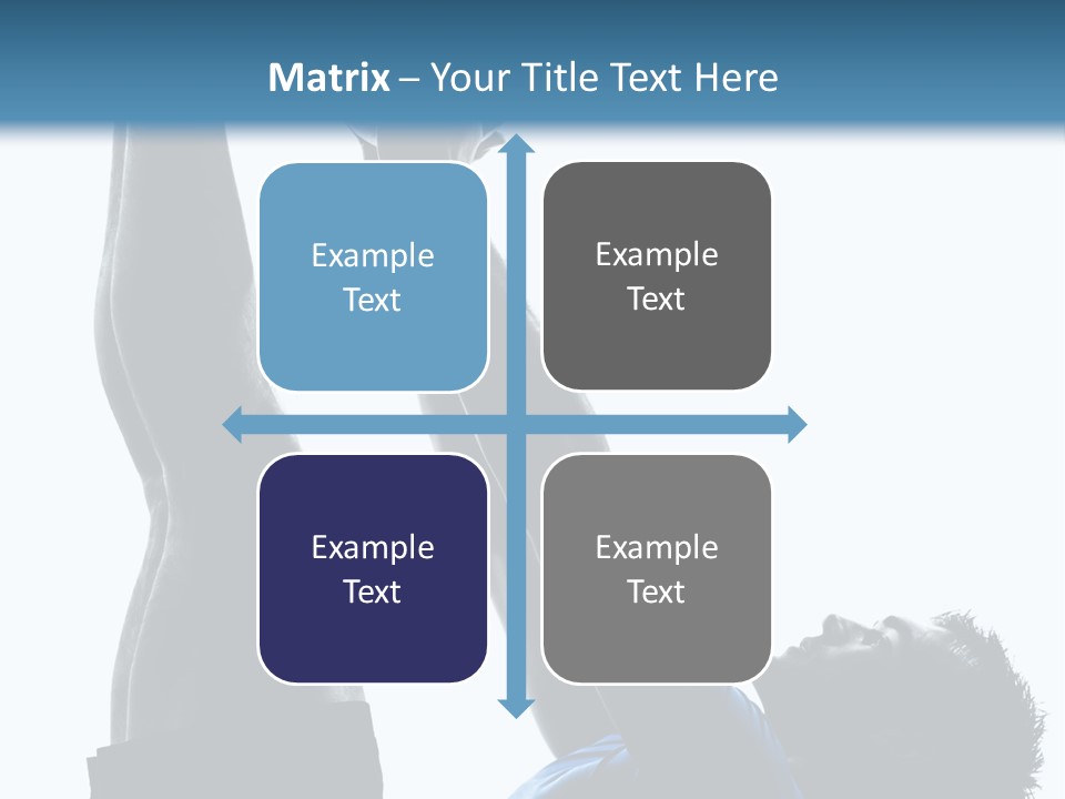 Profile Lying On Back White Background PowerPoint Template