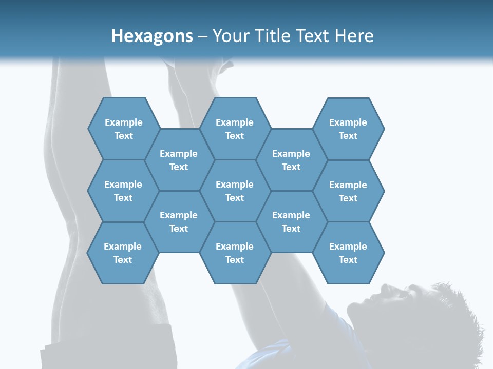 Profile Lying On Back White Background PowerPoint Template