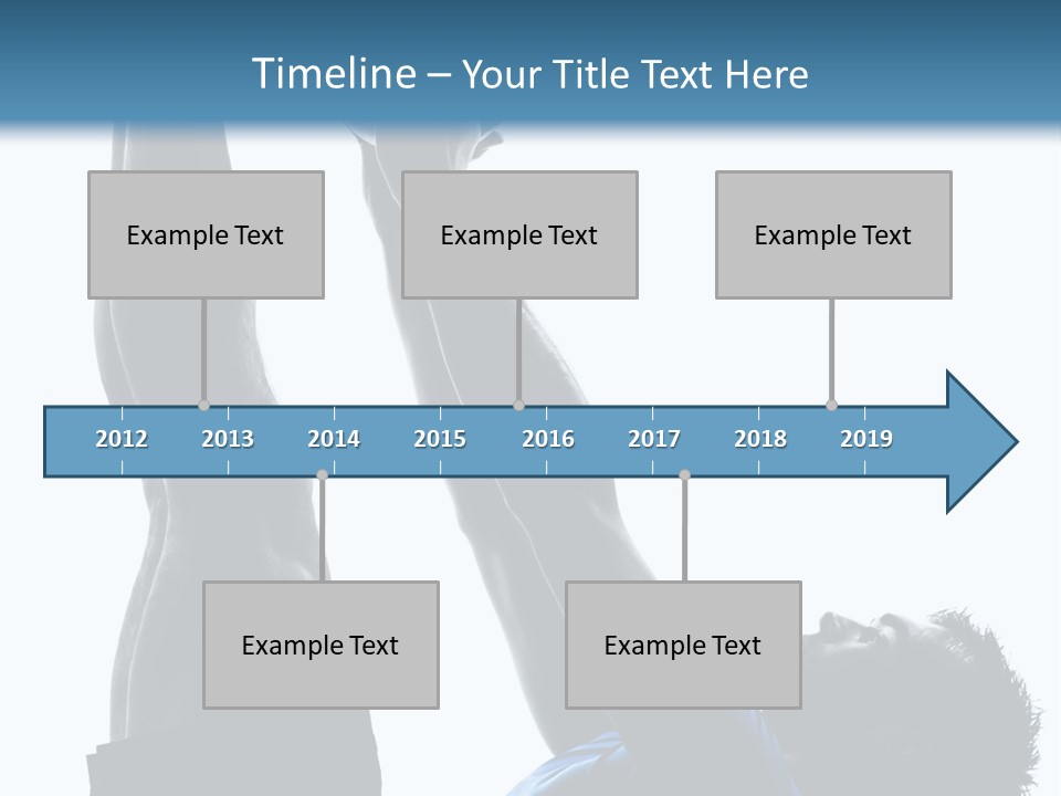 Profile Lying On Back White Background PowerPoint Template