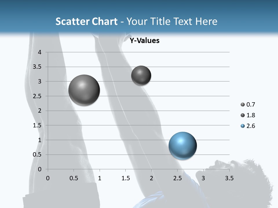 Profile Lying On Back White Background PowerPoint Template