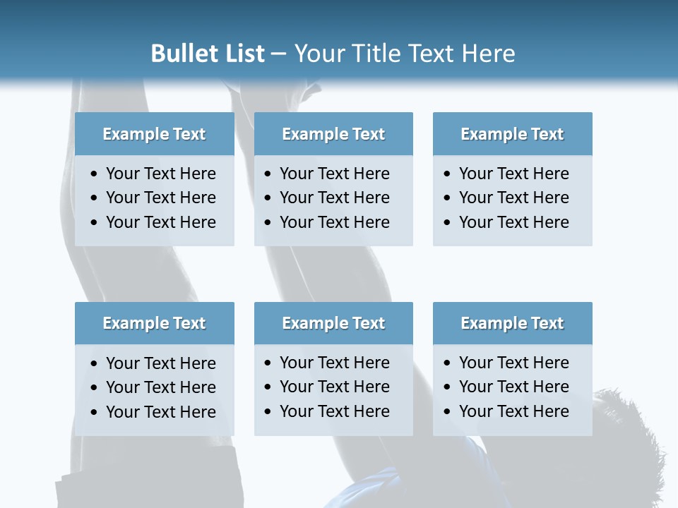 Profile Lying On Back White Background PowerPoint Template