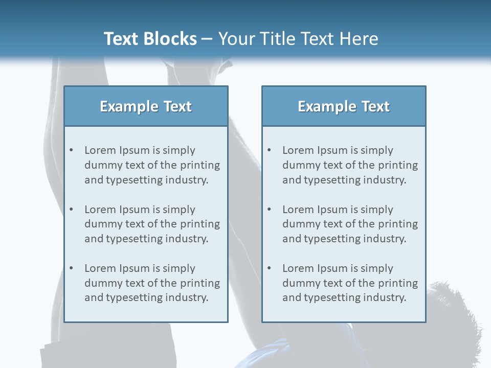 Profile Lying On Back White Background PowerPoint Template